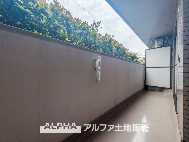 エトワール日野台のバルコニー