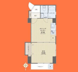 【間取り】 | シャンボール南高円寺