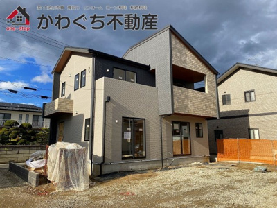 【外観パース】 | Blooming　Garden　笹谷二本松　１号棟 | ★内覧予約で新米2kg★