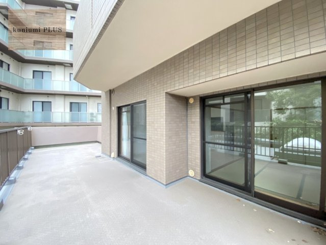 コスモ都島弐番館のバルコニー