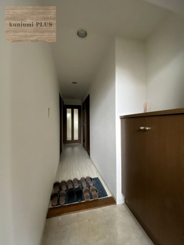 コスモ都島弐番館の玄関