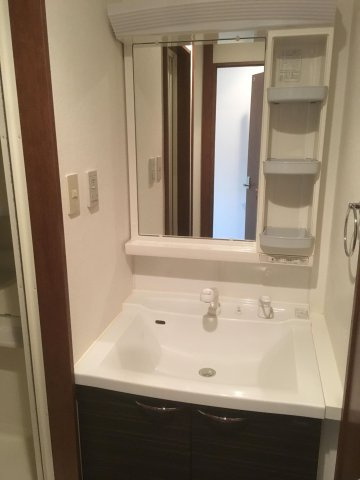 モミジアパートメントの洗面所