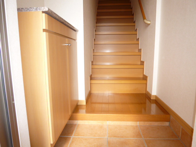 オベルジーヌの玄関