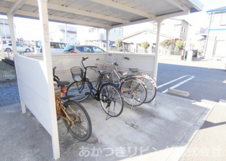 【その他共用部分】 | 敷地内駐輪場♪