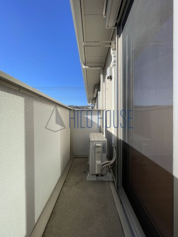 グリーンコートSのバルコニー