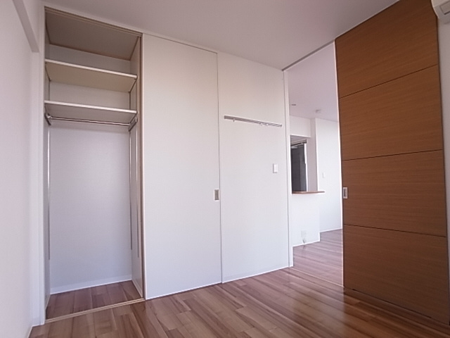 神戸市兵庫区水木通６丁目の賃貸マンションの収納|クローゼット