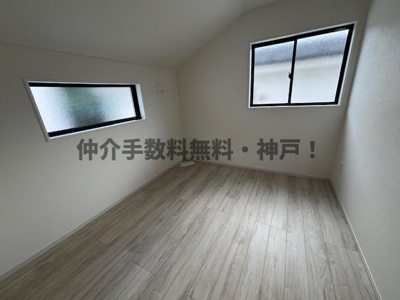 【洋室】 | 神戸市須磨区菅の台7丁目　新築戸建3号棟　仲介手数料無料！ | 使い勝手のいい洋室です