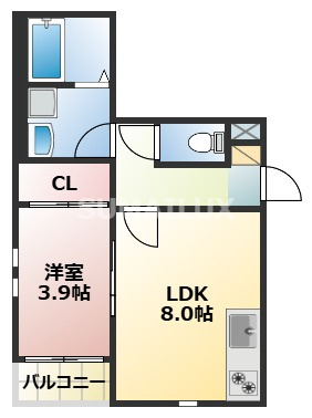 TOMORIE ZEN M2の間取り