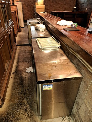 根上り松マンション松山１F店舗のキッチン