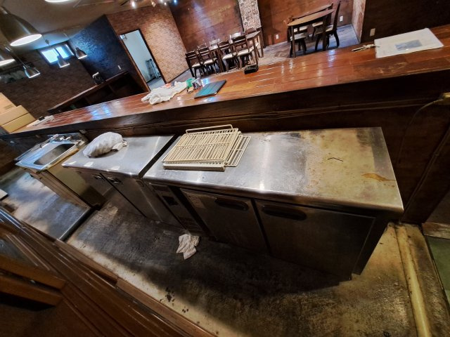 値上り松マンション松山１F店舗のキッチン