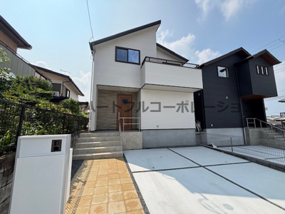 【外観】 | 神戸市西区富士見が丘4丁目　新築戸建1号地　仲介手数料無料！ | 外観もきれいです