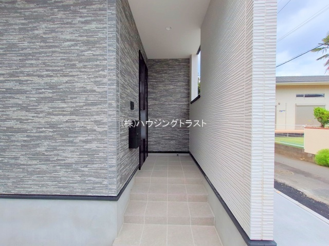 仲介手数料無料　ケイアイグレース所沢市旭町5期・新築全2棟の玄関