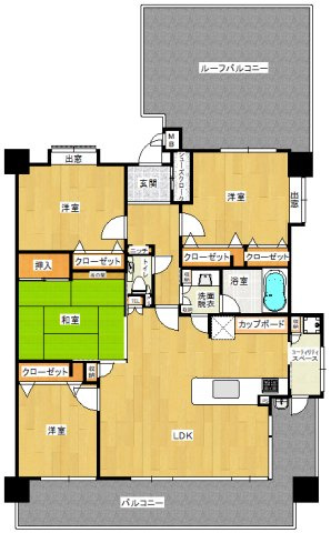 【間取り】の画像