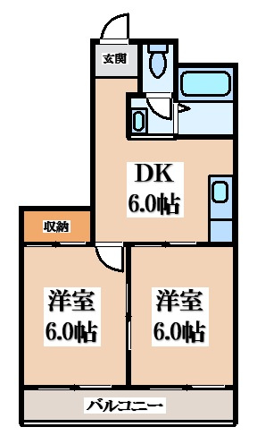 【間取り】 | サイレンスハイム