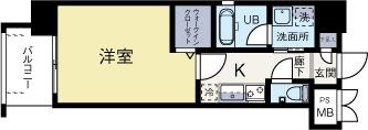 サンヒルズ薬院の間取り