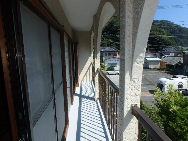 S1675H　立野中古住宅のバルコニー