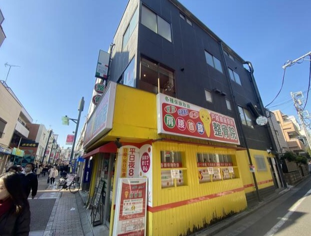 戸越銀座駅前ビルの外観