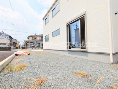 【庭】 | 豊川市平井町 58期 新築一戸建て 1号棟 | お庭で自由な時間を過ごせます