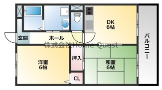 【間取り】 | エトワールヴィルRー八尾末広町