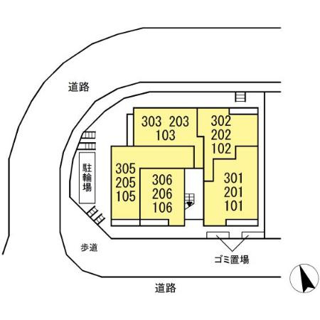【区画図】 | AssetCourt堀之内