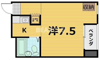 【間取り】 | オンジェームK