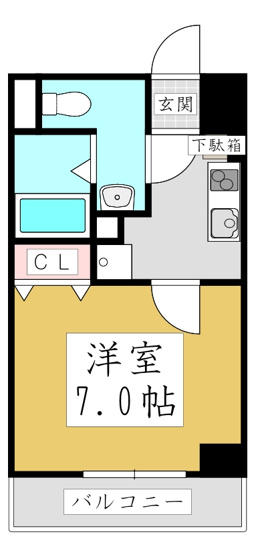 【間取り】 | GENOVIA西川口Ⅱ