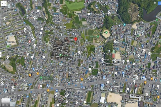 和歌山市園部売土地の地図