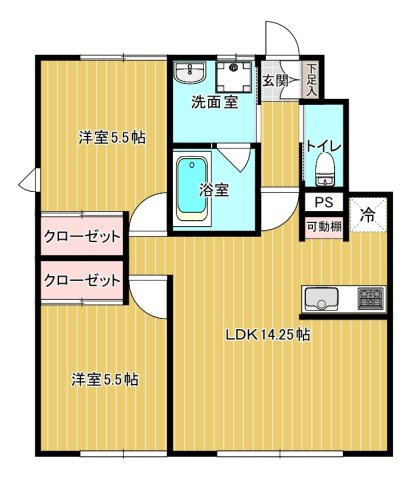 星の指輪の間取り