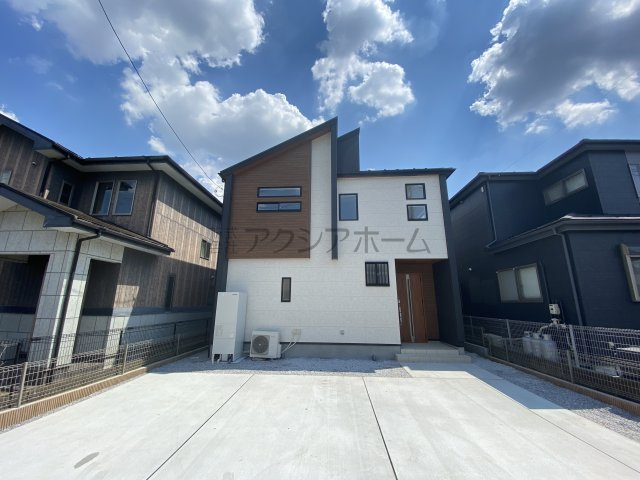 入間市野田・全1棟　新築一戸建　～収納豊富・駐車並列3台可～の外観|建物完成しました！この機会にぜひ一度ご覧くださいませ！