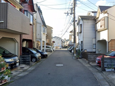 【前面道路含む現地写真】 | 山科区小山北溝町　売地