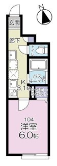 【間取り】 | ソルナクレイシア井の頭