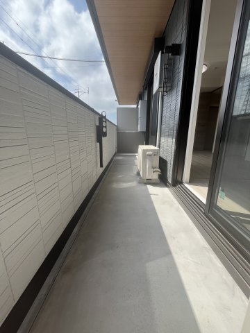 ＷＭ新八代　Ｂ棟のバルコニー