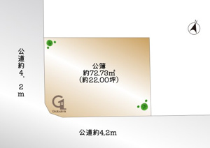 【土地図】 | ご自宅から現地まで、当社スタッフがお車にて、「お迎え・お送り」をしております。ぜひお気軽にお問い合わせくださいませ♪