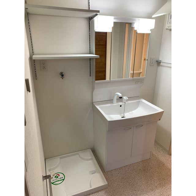 モアプラス井尻インディヴィの洗面所