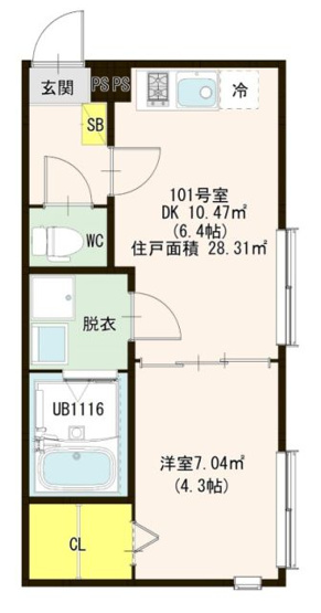 【間取り】 | クリエ ボヌール