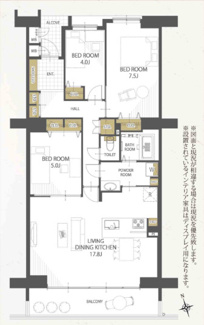 【間取り】 | 谷津パークタウン二番街