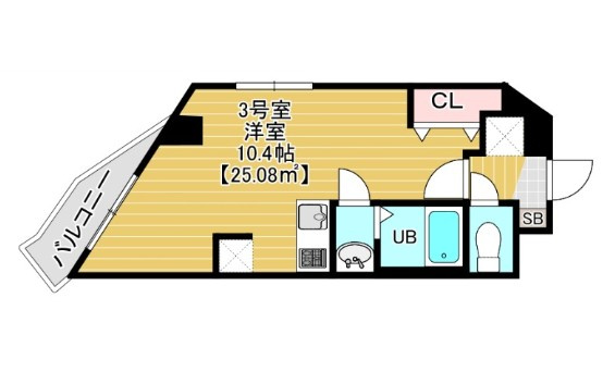 Parc奥浅草の間取り