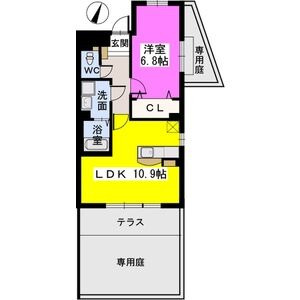 ステラ大橋の間取り