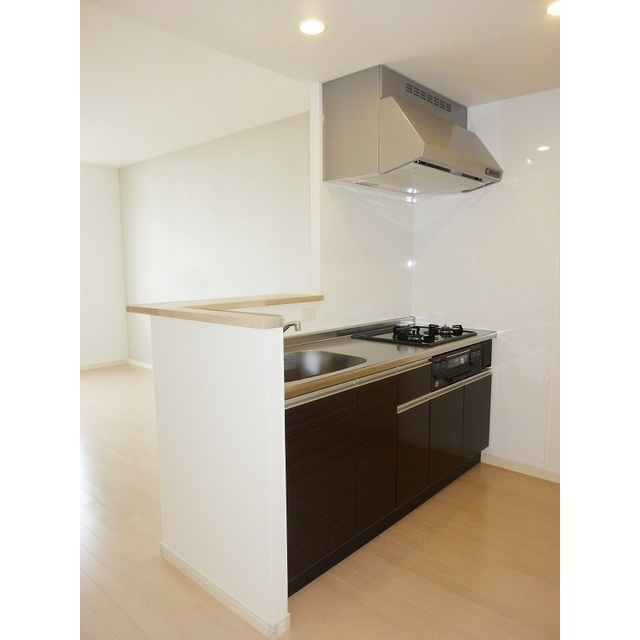 ラクレイス西新レジデンシャルタワーのキッチン