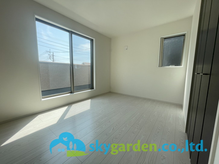 藤沢市西富4期　新築戸建　全2棟2号棟の寝室