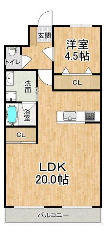 グレイス垂水の間取り|※間取りが現況と異なる場合は現況を優先します※