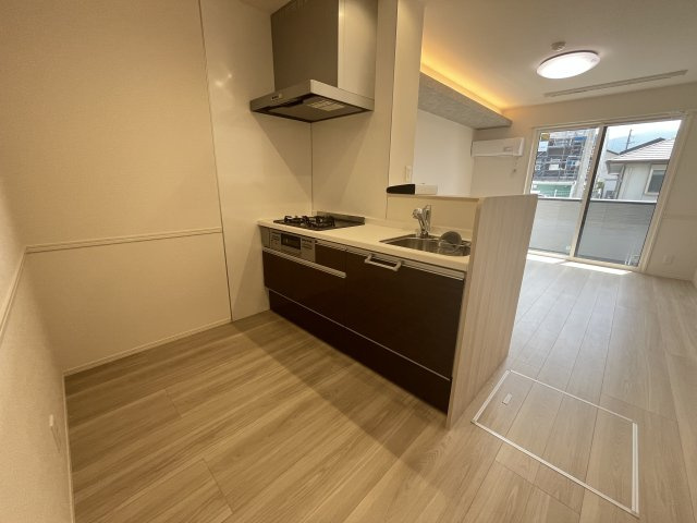 ＷＭ新八代　Ｂ棟のキッチン