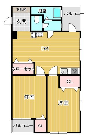 大和ビルの間取り