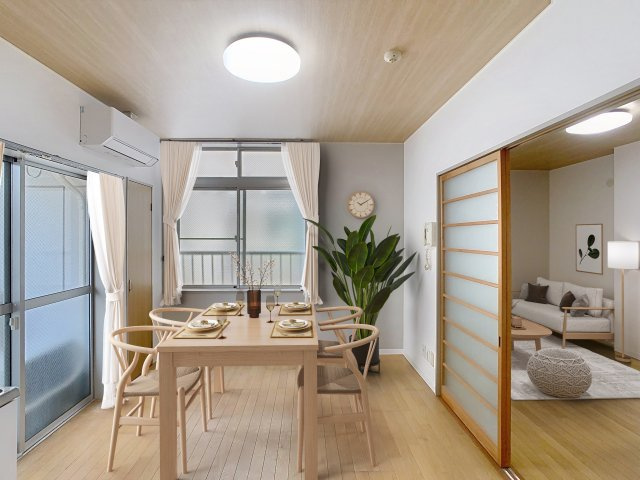 サウスコートいせきの居間・リビング