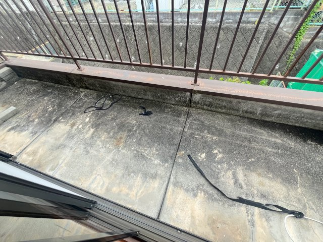 藤沢台6丁目テラスハウスのバルコニー