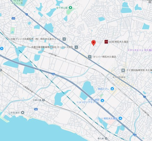 【地図】 | 明石市大久保町西脇　中古戸建