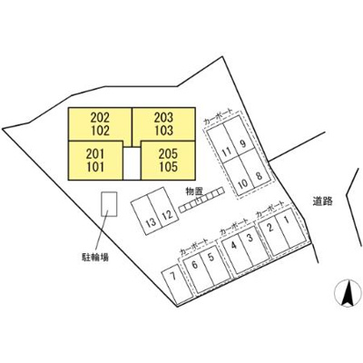 【区画図】 | RESUA篠田