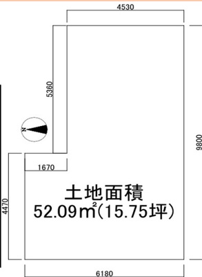 【外観】 | 八尾市東山本町4丁目3-2　土地