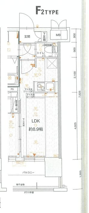 グランフォーレ博多駅東プレミアの間取り