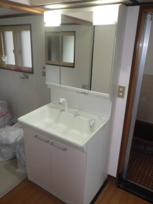 【独立洗面台】 | 大館市岩瀬字谷地の平・中古住宅